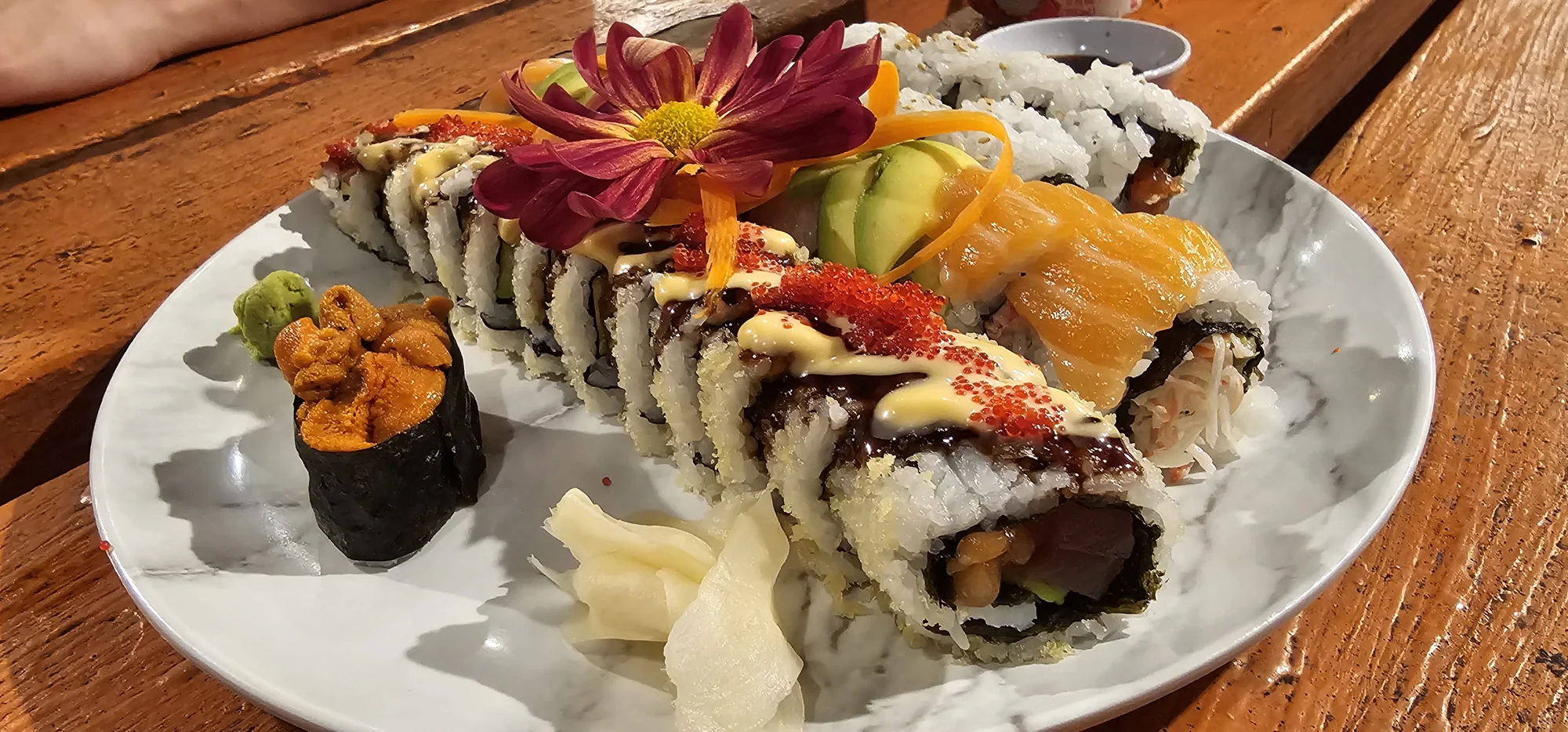 Dinner at Kauaʻi Sushi Station 1